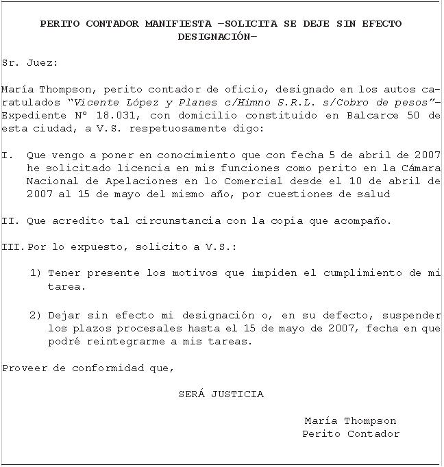 Modelo De Escrito De Solicitud De Expediente En Prest 5193